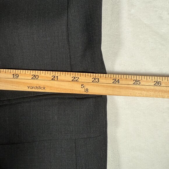 Brooks Brothers 346 Blazer Men Size 48L LG Gray Two Button 100% Wool - Picture 4 of 16